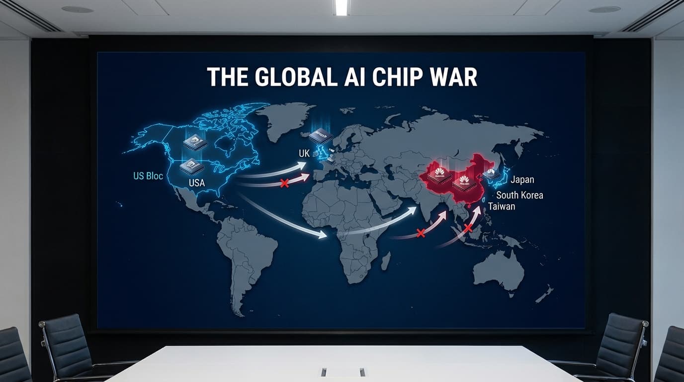 The Global AI Chip War: Bloc Formation