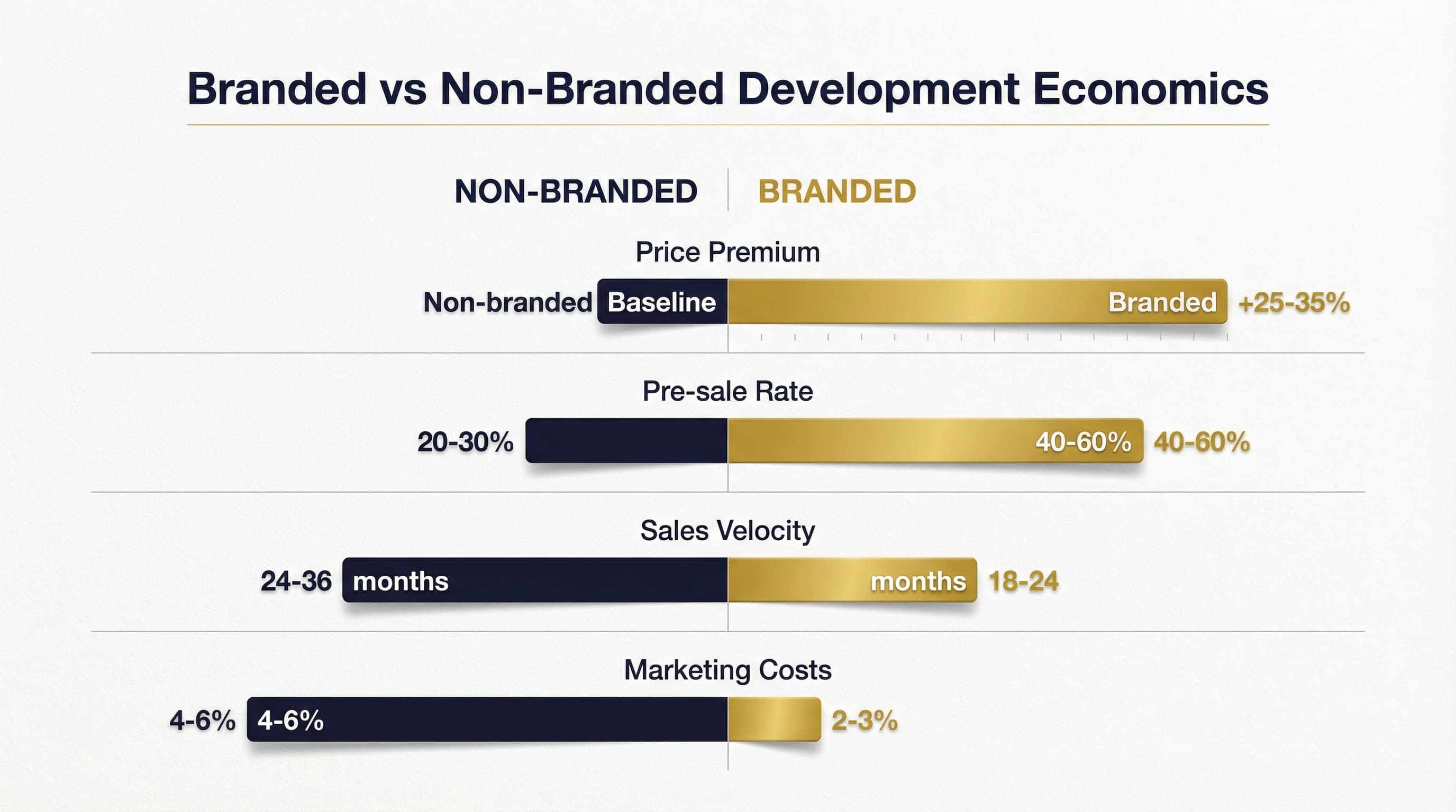 Branded vs Non-Branded Development Economics Comparison