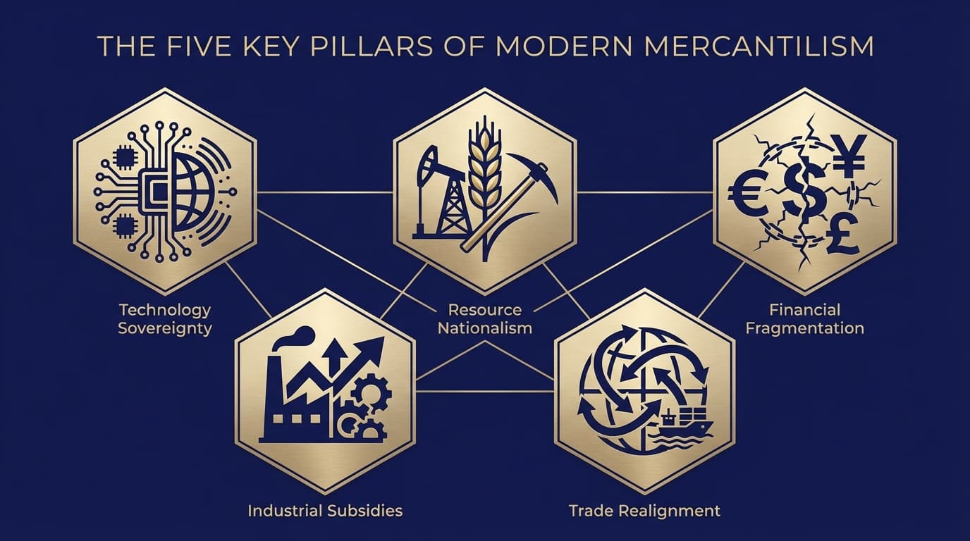 The Five Pillars of Modern Mercantilism