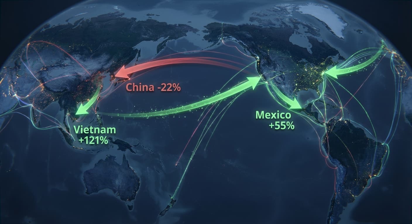 Global Trade Flow Realignment